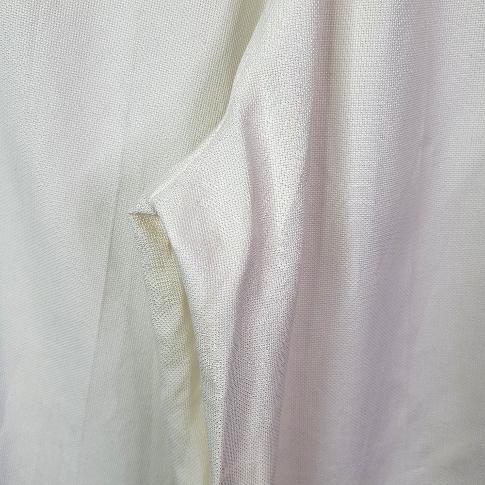 Viktor & Rolf Made in Italy Cotton Silk Blend Designer Palazzo Wide Leg Pants 42 - Picture 9 of 16